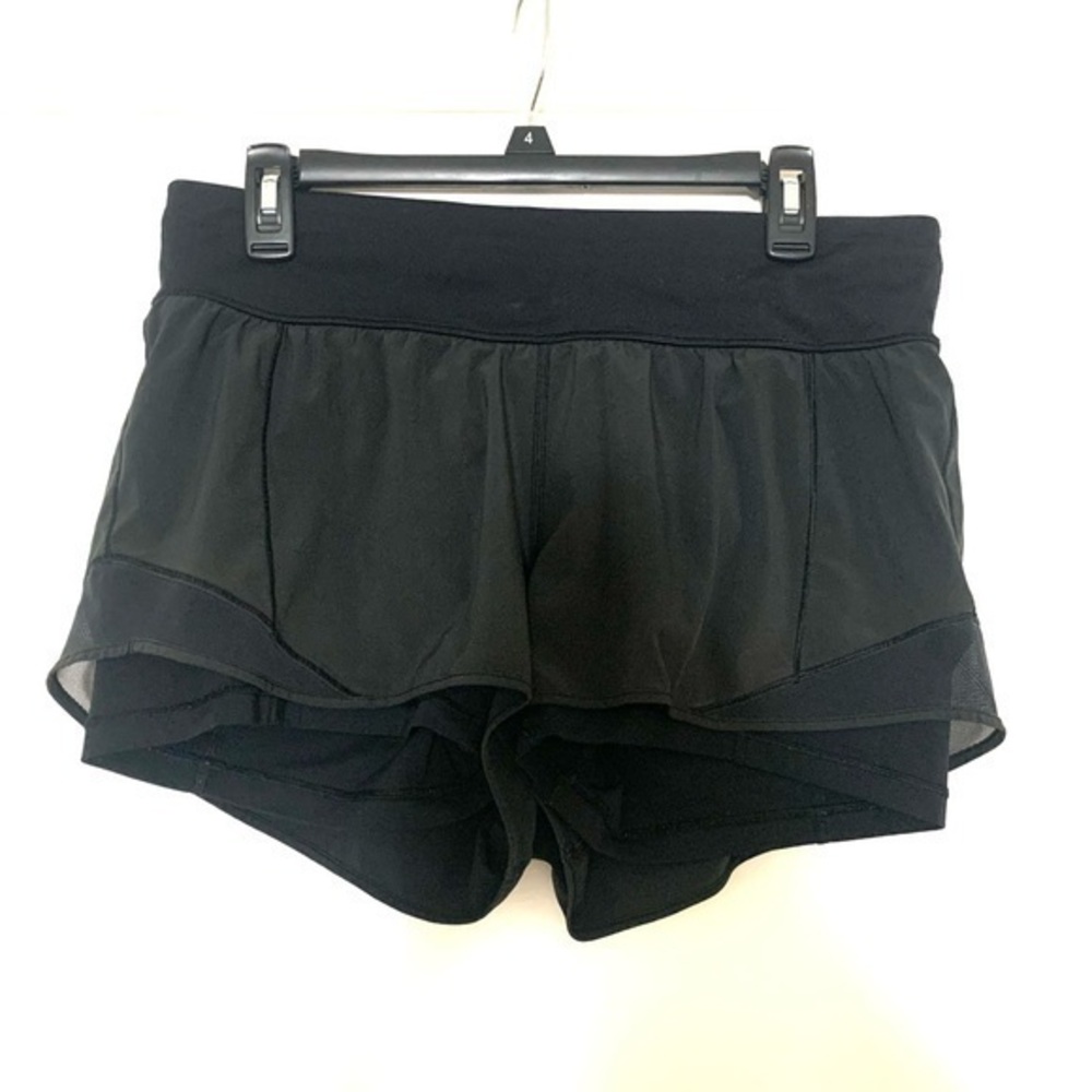 lululemon athletica Black Athletic Layered Shorts